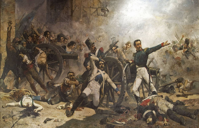 Alzamiento popular en Madrid e inicio de la Guerra de la Independencia