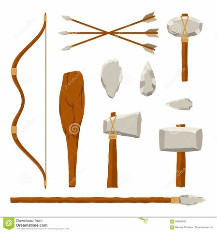 herramientas epoca primitiva