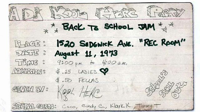 First hip hop party
