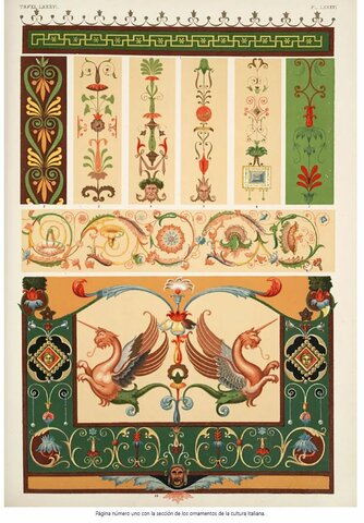 Jones desarrolla sus principios de decoración en 37 axiomas del diseño