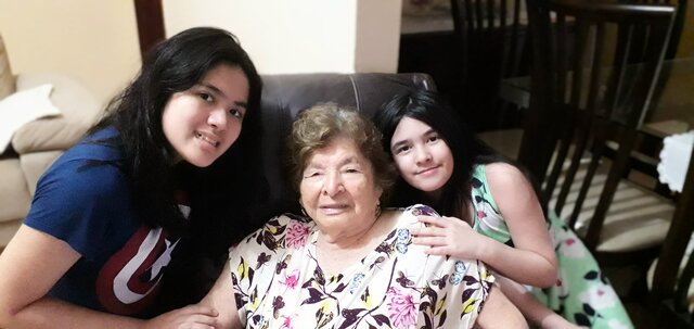 Fui visitar minha bisavó