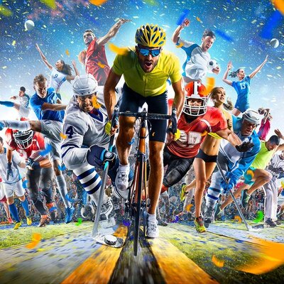 Timeline: Historia del Deporte por Kevin Moss