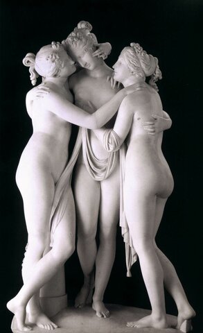"Le Tre Grazie", Antonio Canova