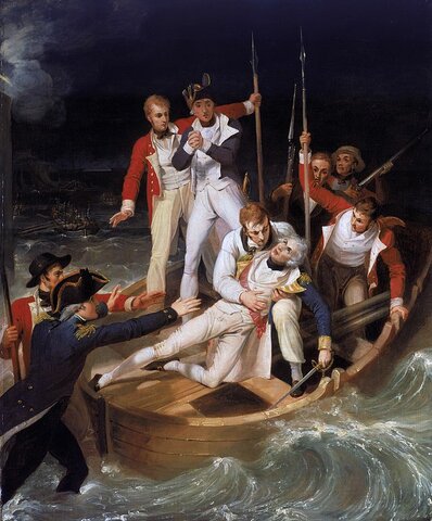 Victoria militar sobre Horatio Nelson