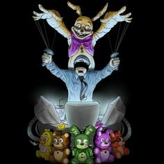 Glitchtrap tormenta Jeremy