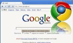 Se lanza el navegador Google Chrome