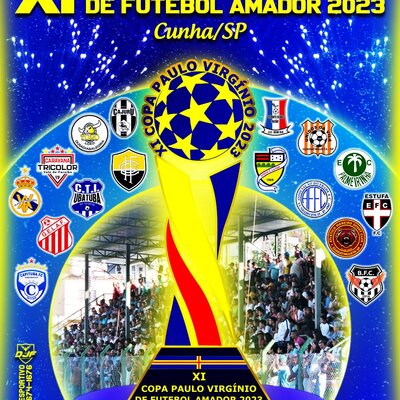 Timeline: Campeões da Copa Paulo Virgínio de Futebol Amador Cunha/SP