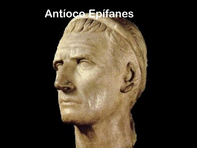 Rey Antíoco Epífanes siglo II a.C.