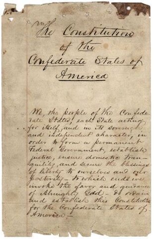 Confederate States of America dissolved