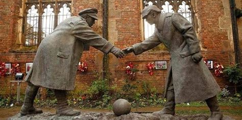 el partido de futbol que paro la primera guerra mundial para navidad