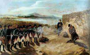 Fusilamiento de José María Morelos en San Cristóbal Ecatepec, ordenado por el general realista Félix María Calleja (1815)