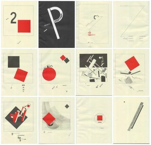 El Lissitzky - Of Two Squares