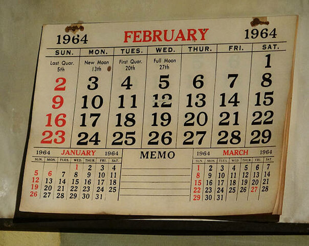 CALENDARIO