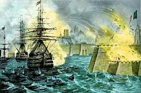Toma del puerto de Veracruz por el ejército estadounidense. (Veracruz)