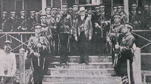 Renuncia de Porfirio Díaz y exilio en Francia