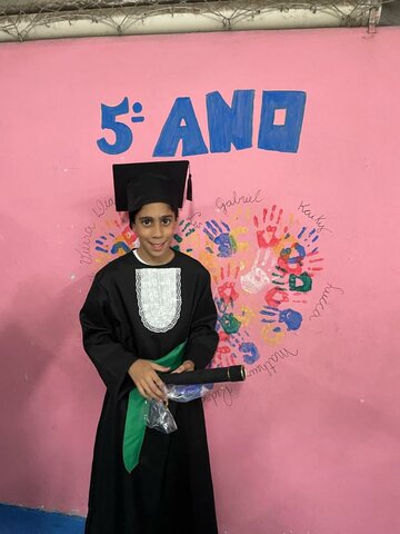 Minha primeira formatura