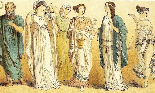 Bolso en la Antigua Grecia