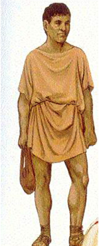 Historia del bolso en la Antigua Roma