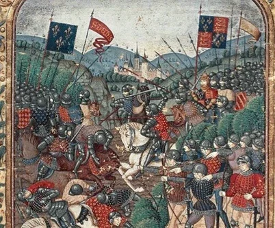 Henry V defeats the French at Agincourt