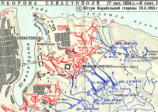 Первый штурм Севастополя