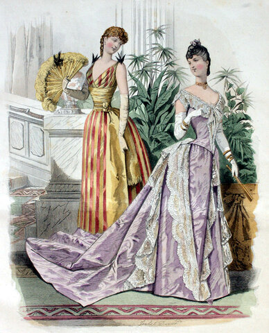 Vestidos de la era victoriana (1860-1900)