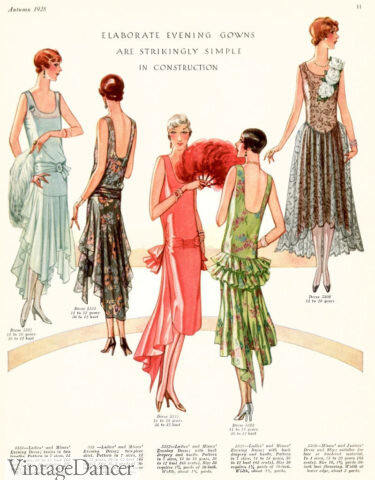 Vestidos de los felices a˜nos 20 (1920-1930)