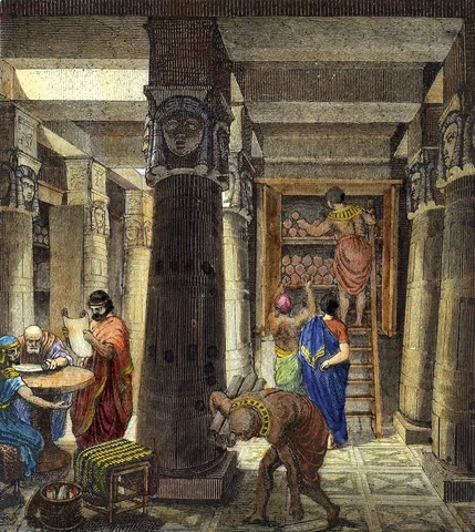 Creation of the Library of Alexandria