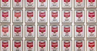 Latas de Sopa Campbell por Andy Warhol