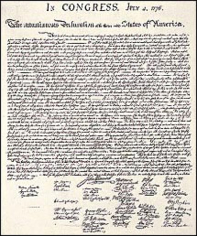 Declaration of Independence