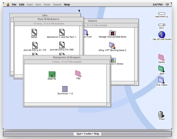 MAC OS 8