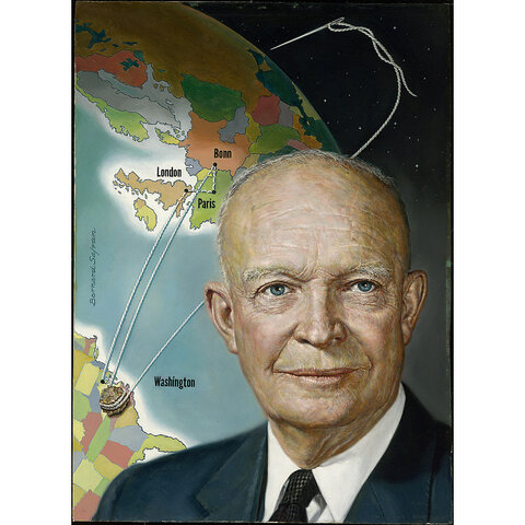 Dwight D. Eisenhower asume la presidencia de los Estados Unidos