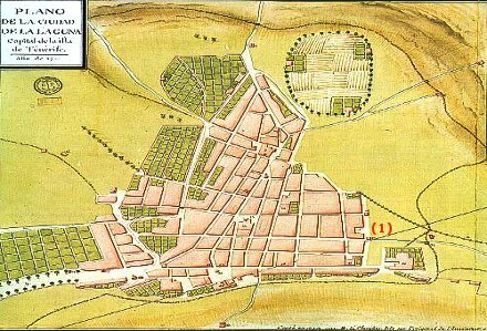 M. Le Chevalier realiza el plano de La Laguna