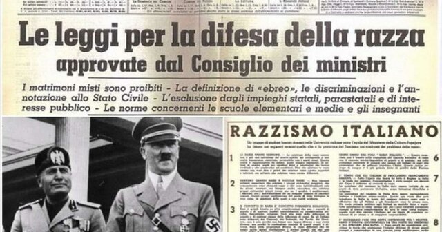 Le leggi razziali