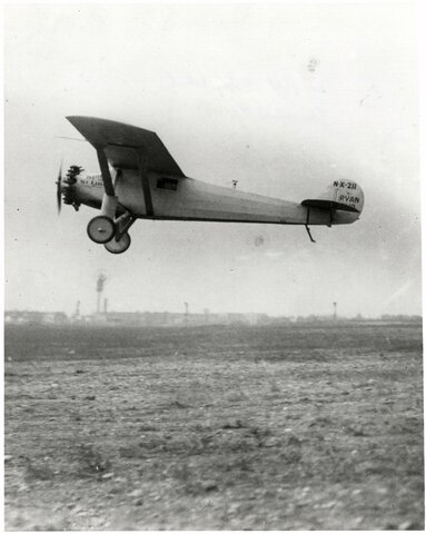 Charles Lindberg completes solo flight across the Atlantic