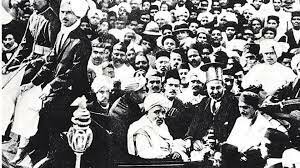 Gandhi returns to India again.