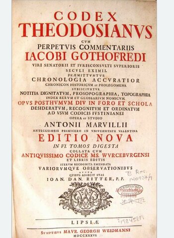 Codex Theodosianus