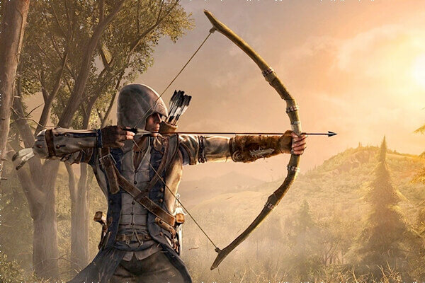 El arco y la flecha.