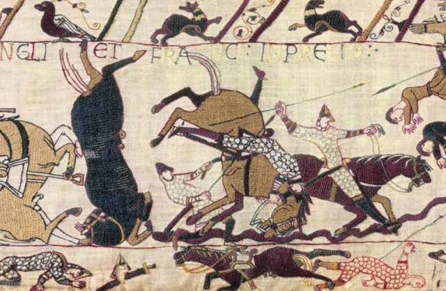 William of Normandy conquers England (battle of Hastings)