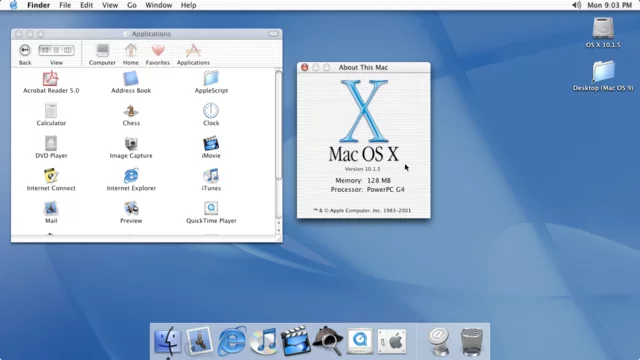 Mac OS X 10.1 puma