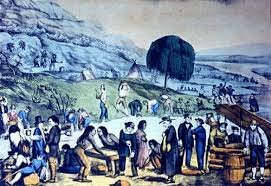 Chileans arrive to California (SF)