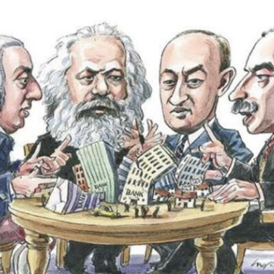 Timeline: Principales escuelas del pensamiento económico