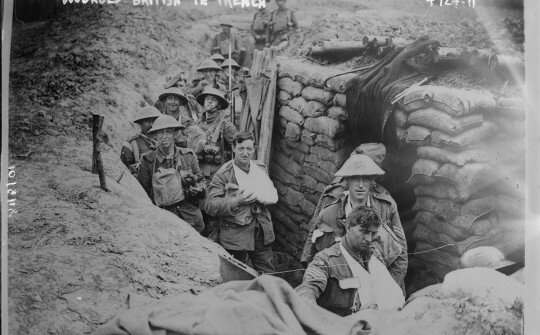 La guerra de trinxeres (segona fase)