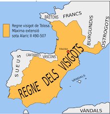 Toledo es converteix en capital del regne visigòtic