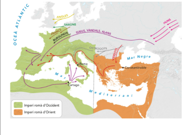 Caiguda de l'Imperi Romà d'Occident 476 dC