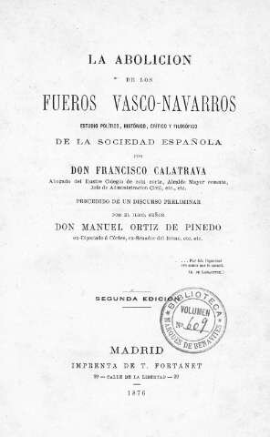 Euskal foruen abolizio legea