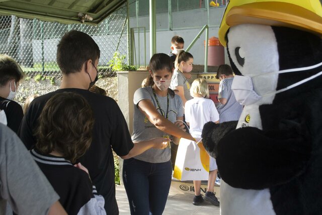 First day of normal classes after Corona Vírus