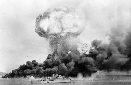 Start of War in Pacific Theatre (Start of fighting)