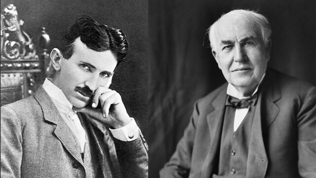 Thomas Edison i Nikolas Tesla