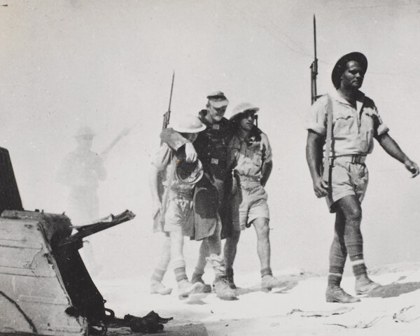 British overpower Germans at El Alamein