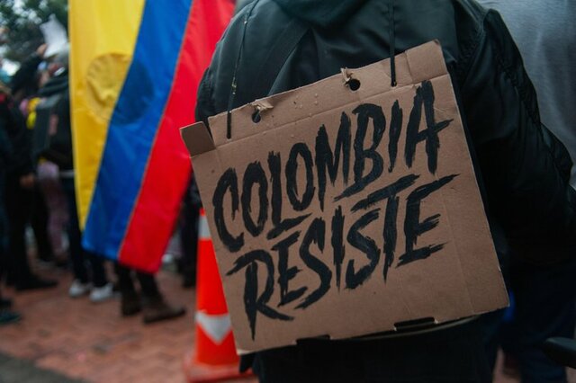 Protestas en Colombia